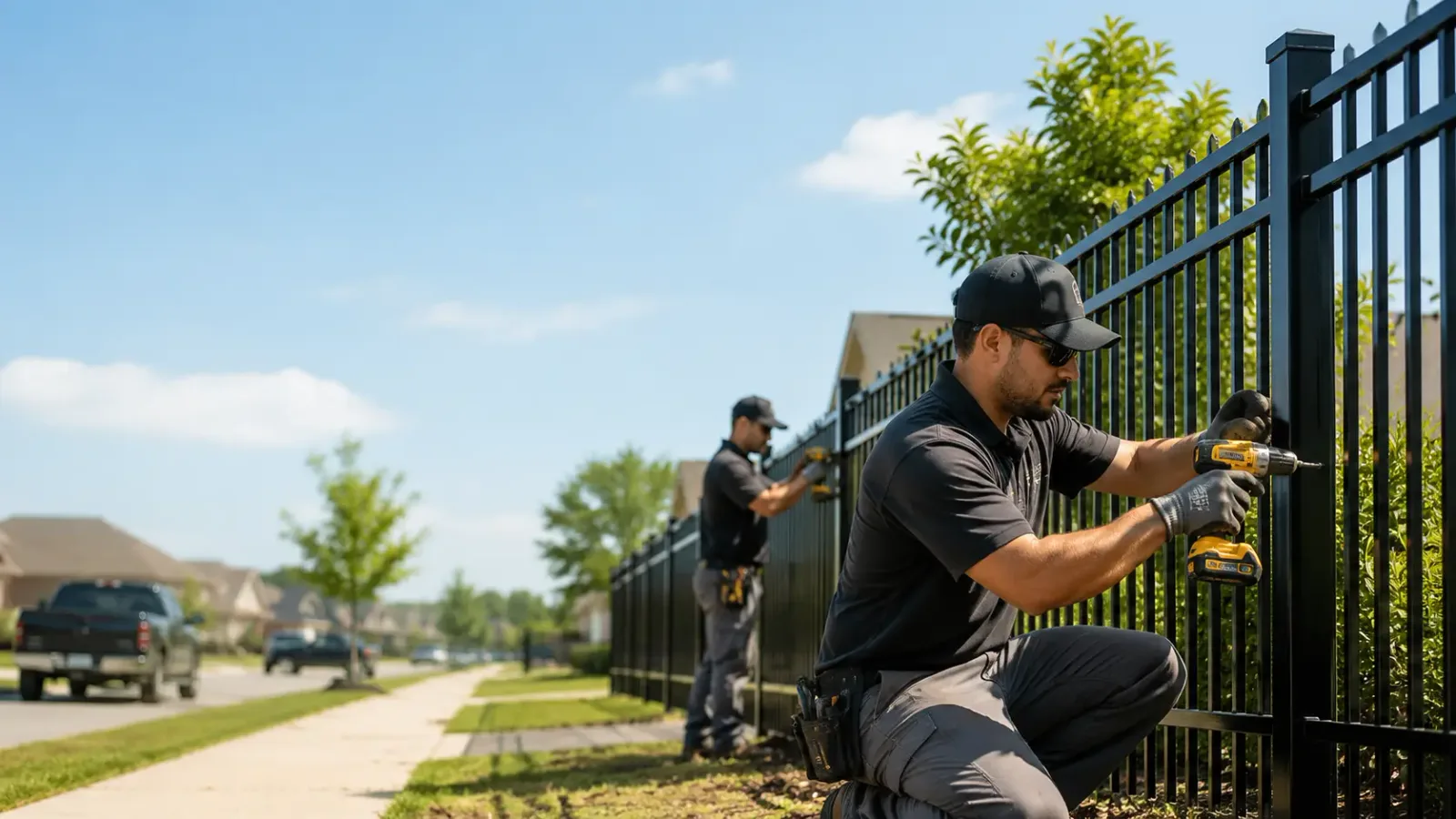 Metal Fence Installation in Agua Dulce, TX